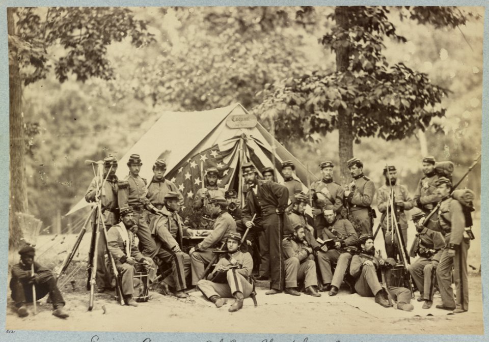 Engineer Company, 8th New York State Militia, Arlington, Va., June, 1861 LCCN2013648638