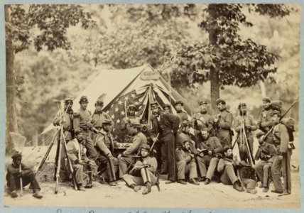 Engineer Company, 8th New York State Militia, Arlington, Va., June, 1861 LCCN2013648638