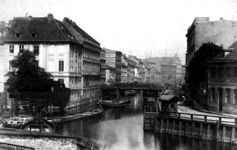 Gertraudenbrücke, Berlin 1880