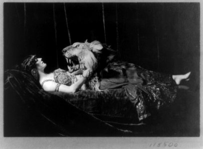 Gertrude Hoffmann, scantily-dressed for role in opera, Salome LCCN2004678795