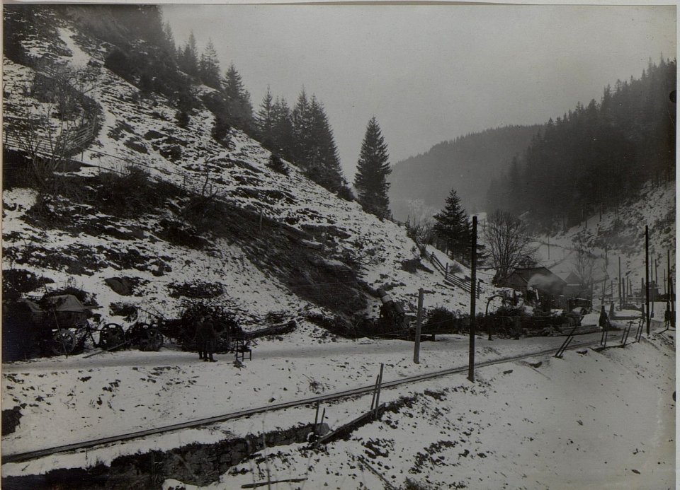 Gesammt Ansicht der Anlage des 30,5cm Mörsers Eisental Jakobeny. (BildID 15452247)