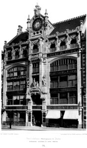 Geschäftshaus Hausvogteiplatz 12, Berlin, Architekten Alterthum & Zadek, Berlin, Tafel 84, Kick Jahrgang II photo