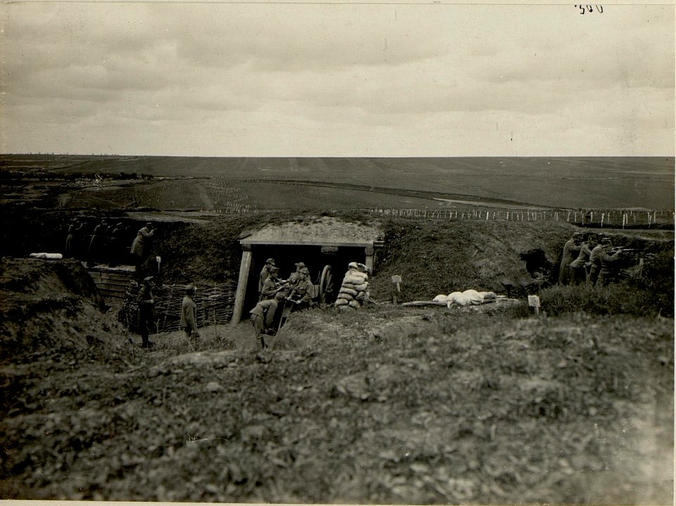 Geschütz Stellung LIR. 35 bei Malowody (BildID 15524565)