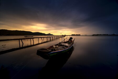 Rattan - outdoor dawn sunset photo