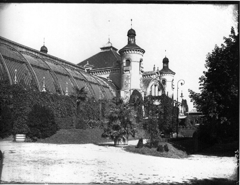 Gesellschaftshaus Palmengarten Leipzig um 1900