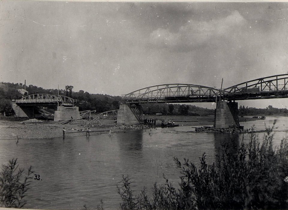 Gesprengte Brücke in Sniatyn (BildID 15653636)