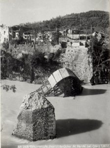 Gesprengte Jsonzobrücke Al Ponte bei Görz 1.11.17. (BildID 15608369)