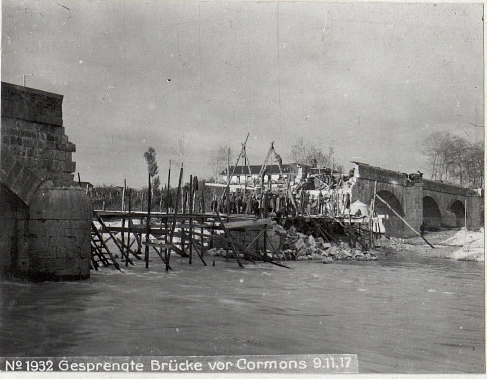 Gesprengte Brücke vor Cormons 9.11.17 (BildID 15610351)