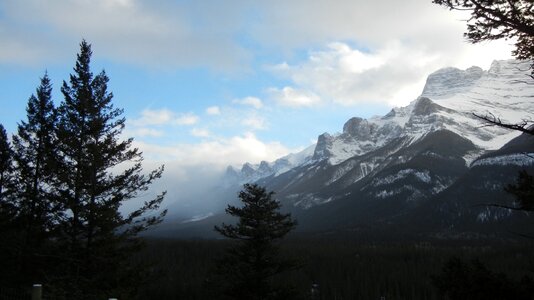 Mountains landscape canada