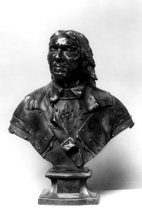 English - Bust of Oliver Cromwell - Walters 27400