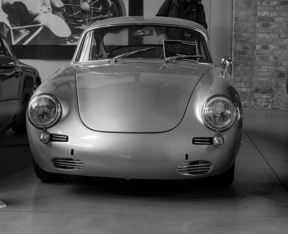Classic sports car coupe