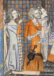 English - Book of Hours - Walters W105 - Obverse Detail