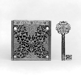 English - Mortise Lock with Key - Walters 52173