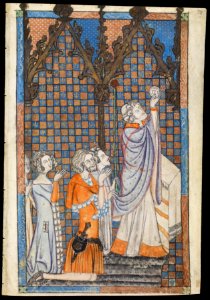 English - Leaf from Book of Hours - Walters W10515R