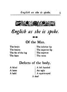 English As She Is Spoke Putnam p.5