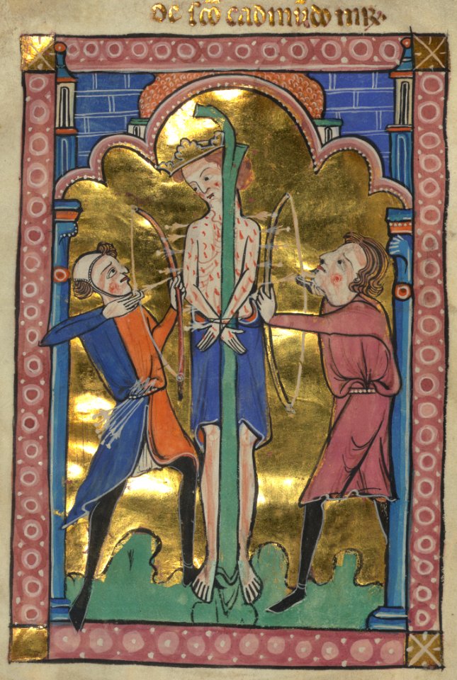 English - Leaf from Carrow Psalter - Walters W3413V - Full Page (cropped)
