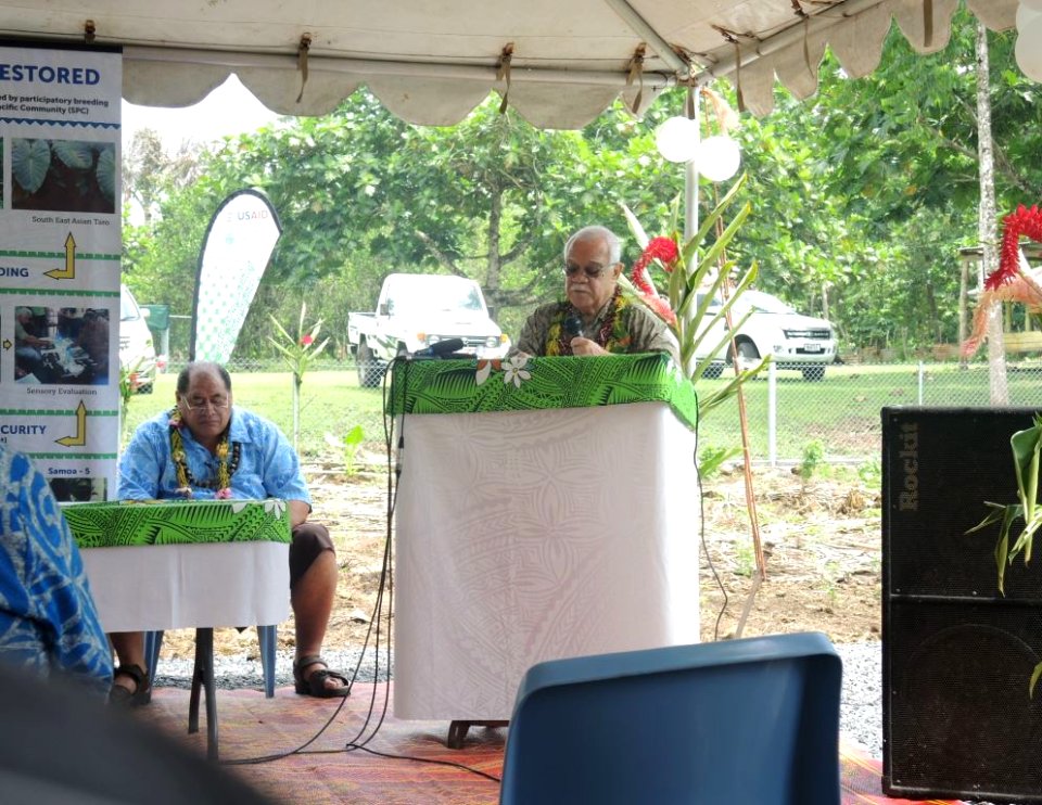 Enhance Climate Change Resilience of Food Production Systems in the Pacific Communities, Sapapalii, 16 October, 2014 - 15367794960