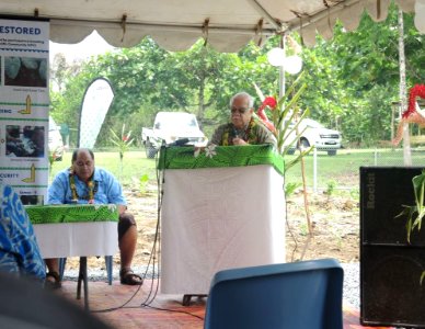 Enhance Climate Change Resilience of Food Production Systems in the Pacific Communities, Sapapalii, 16 October, 2014 - 15367794960