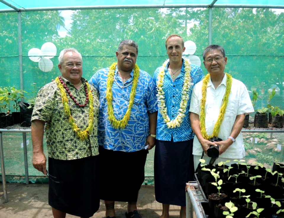 Enhance Climate Change Resilience of Food Production Systems in the Pacific Communities, Sapapalii, 16 October, 2014