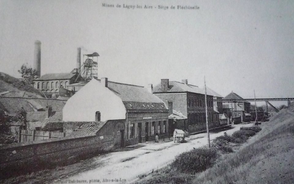 Enquin-les-Mines - Fosse n° 1 - 1 bis des mines de Ligny-lès-Aire (A)