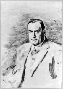 Enrico Caruso, 1873-1921, half-length portrait, facing left LCCN2005680272