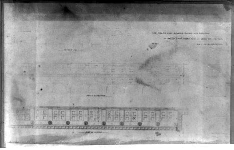 Entablature, Balustrade, and ceiling of western portico of south wing LCCN2002717716