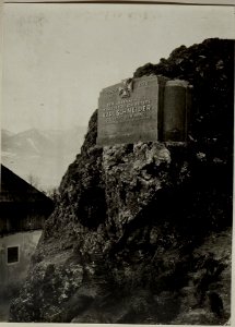 Enthüllung des Gedenksteines für Feldmarschallleutnant Karl Schneider Freiherr von Arno (BildID 15466125)