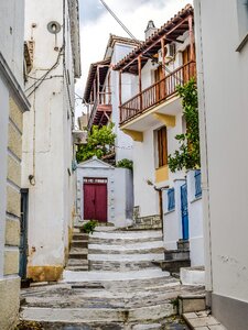 Village street alley