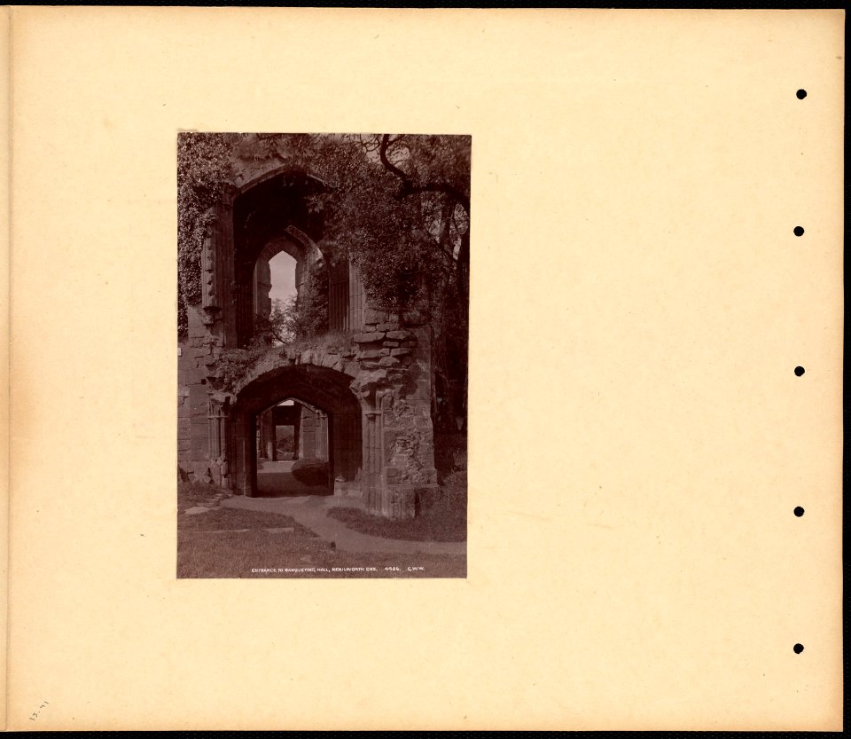Entrance at Kenilworth Castle