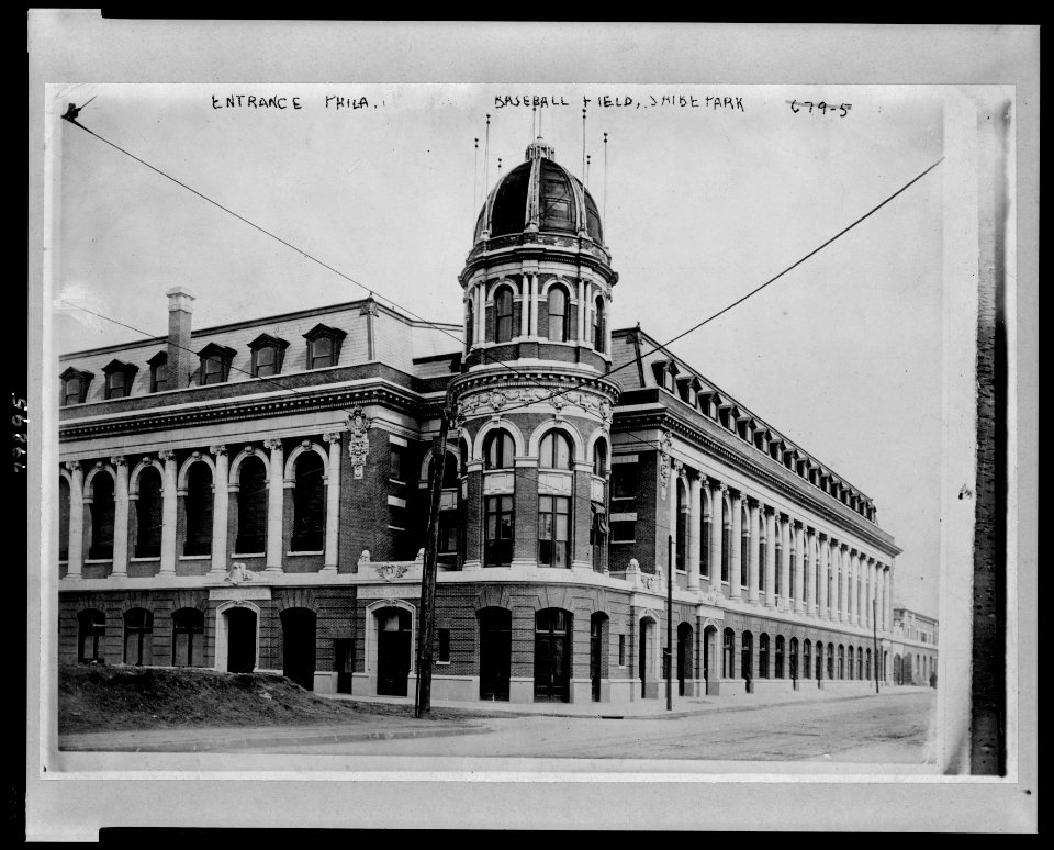 Entrance Phila. baseball field, Shibe Park LCCN97518644