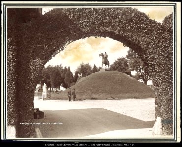 Entrance to cemetary, New Orleans