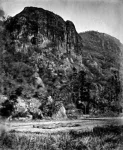 Entrance to the Bankers' Glen, view to the left looking up Yuen-Foo River