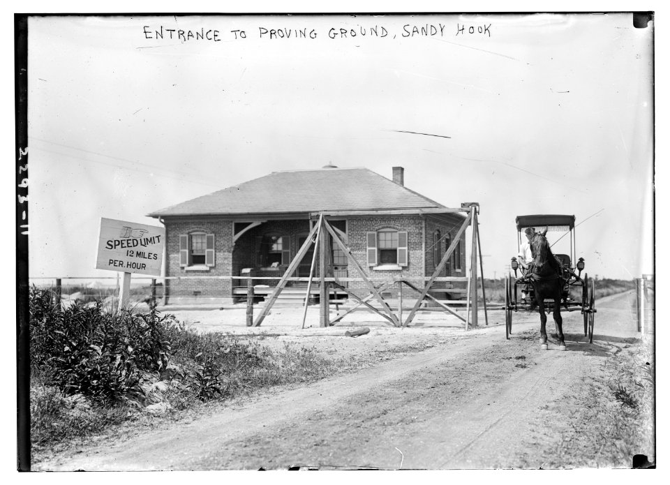 Entrance to proving ground, Sandy Hook LCCN2014689729