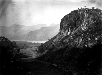 Entrance to the Bankers' Glen, view to the right looking down Yuen-Foo River