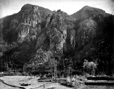 Entrance to the Bankers' Glen, view to the right looking up Yuen-Foo River