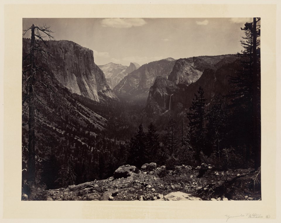 Entrance to Yosemite Valley, Calif. LCCN95514313