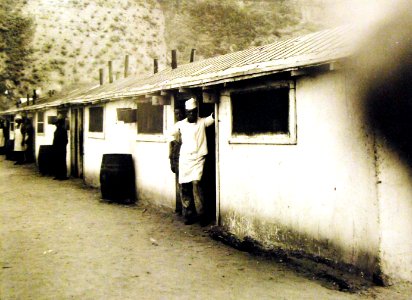 Entrances to mess building at Embarkation Mess, Base Section No.5, Brest, 1919 (29843120494)