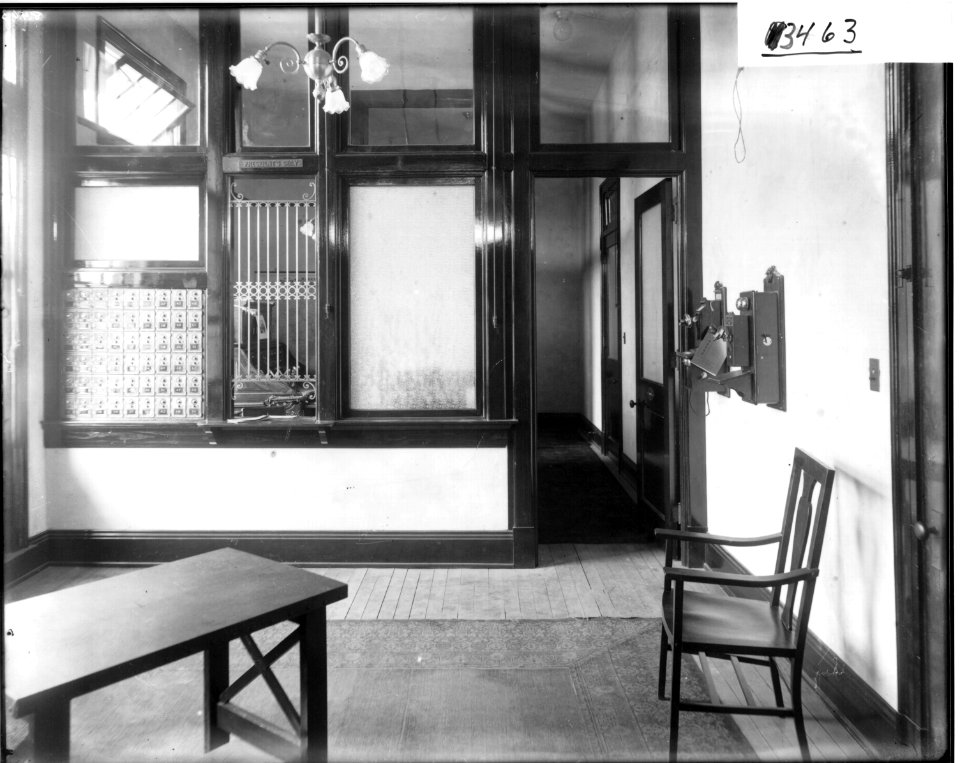 Entrance to the President's secretary's office in new Administration Building 1908 (3199644629)