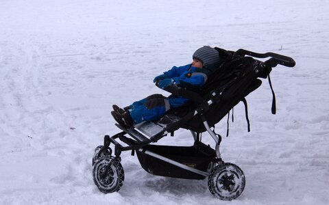 Snow winter denmark photo