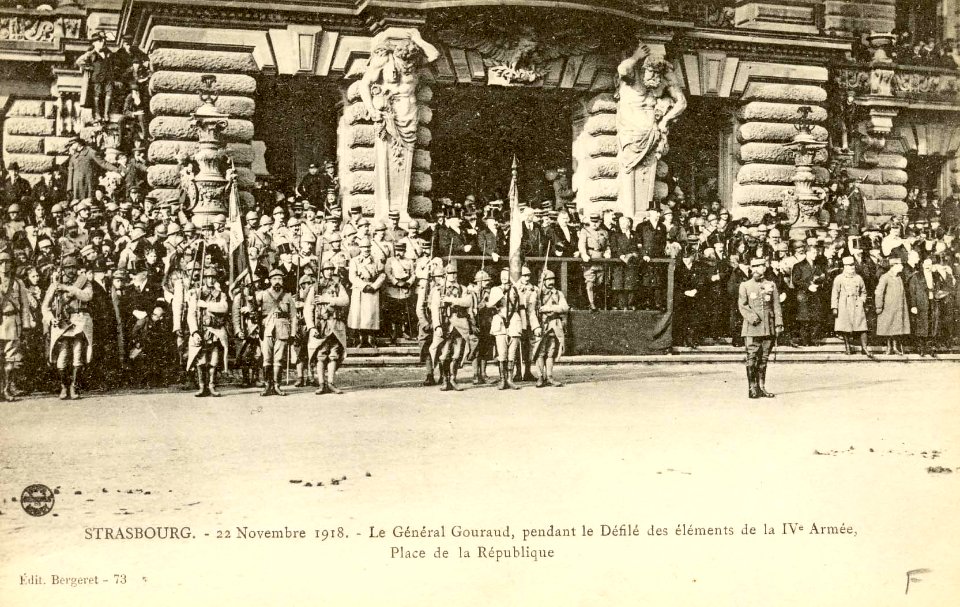 Entrée de la IVème armée française à Strasbourg le 22-11-1918 02