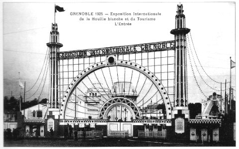 Entrée exposition H.B. - Grenoble