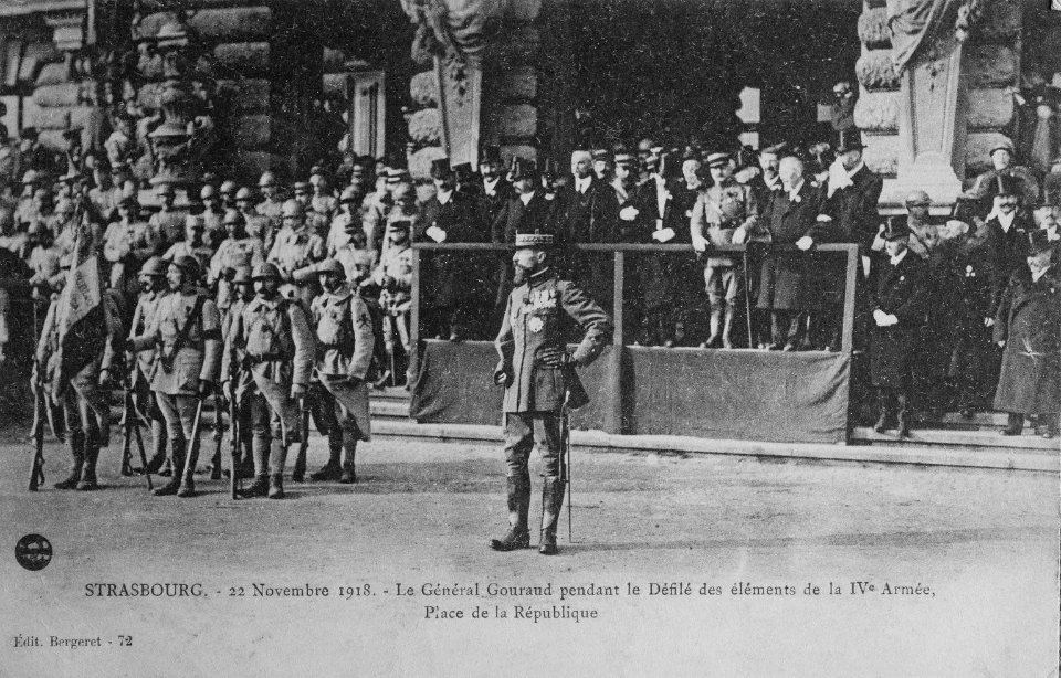 Entrée de la IVème armée française à Strasbourg le 22-11-1918 01