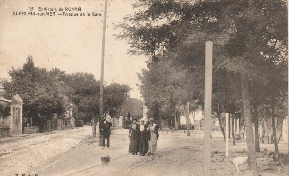 Environs de Royan - St-Palais-sur-Mer - Avenue de la Gare