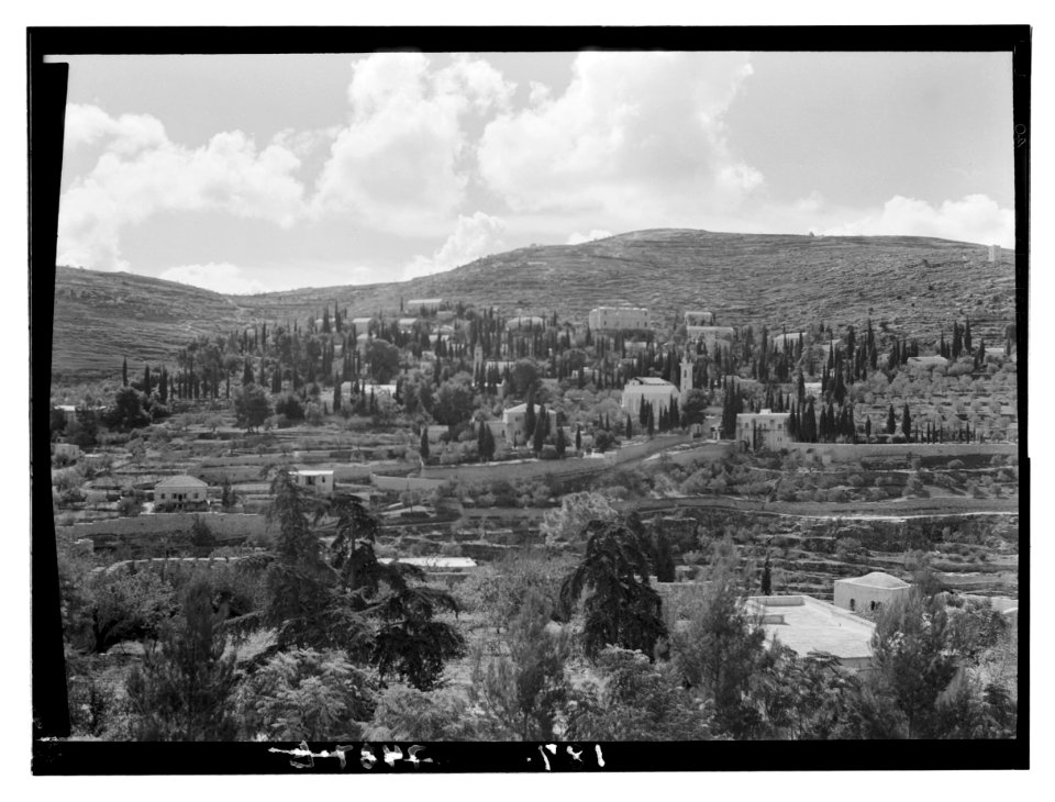Environs of Jerusalem. Ain Karim, Russian settlement LOC matpc.12316