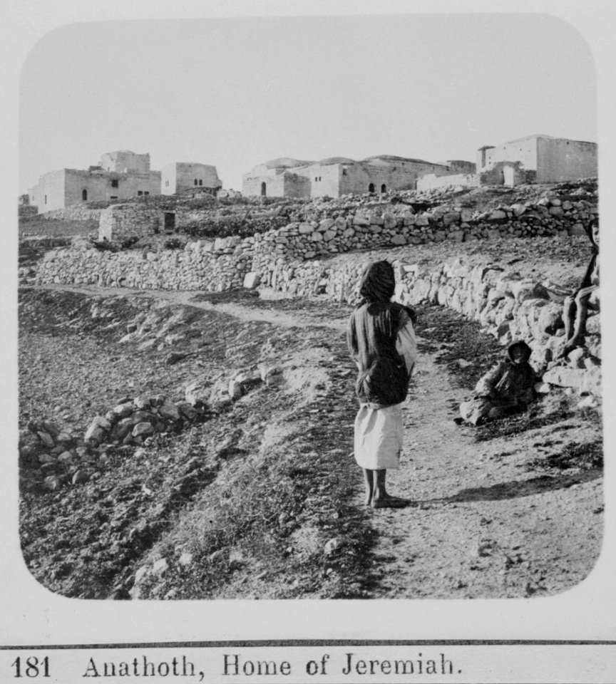 Environs of Jerusalem. Anathoth, home of Jeremiah LOC matpc.12314