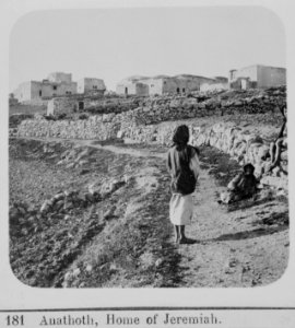 Environs of Jerusalem. Anathoth, home of Jeremiah LOC matpc.12314