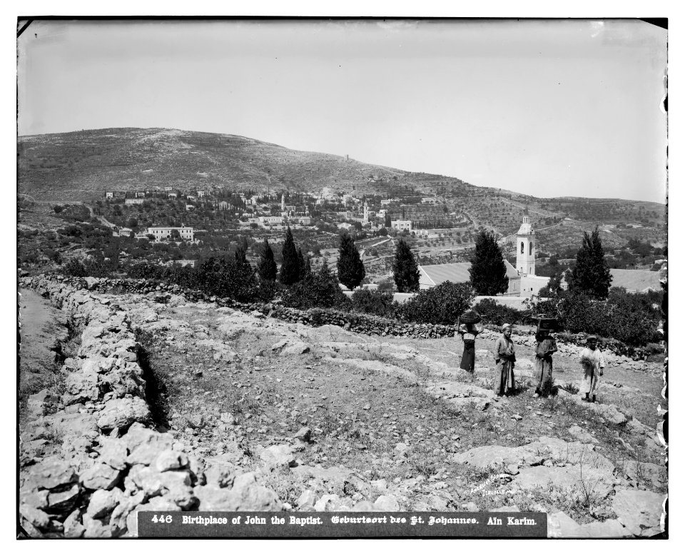 Environs of Jerusalem. 'Ain Karim, new Russian settlement LOC matpc.06751