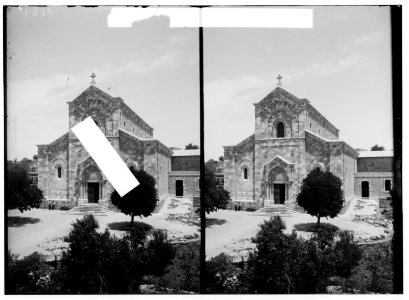 Environs of Jerusalem. Franciscan church at Emmaus LOC matpc.00963