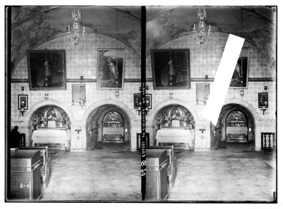 Environs of Jerusalem. Grotto of Visitation, Ain Karem LOC matpc.05485