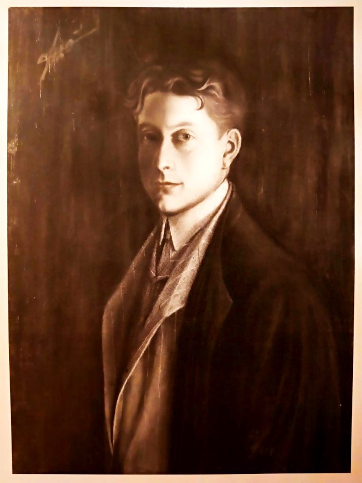 Enzo Baglioni autoritratto